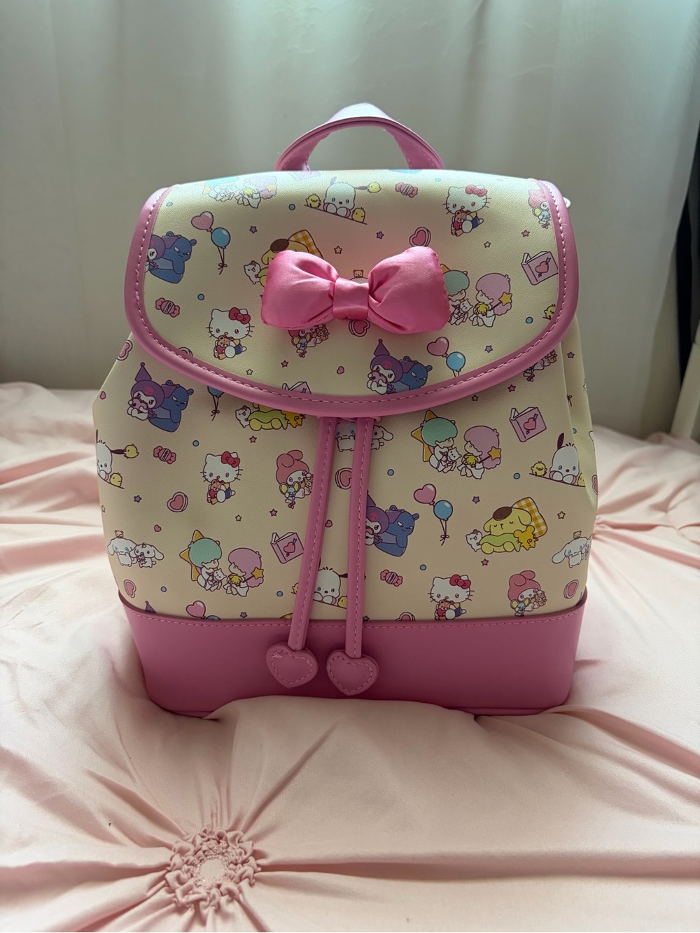 Her Universe Hello Kitty And Friends Missing You Slouch Mini Backpack
